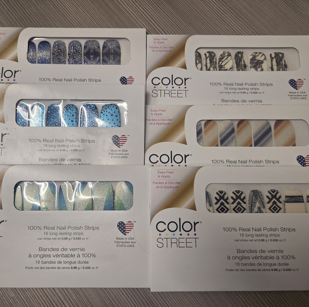 Color Street Nail Polish Strips - Designs